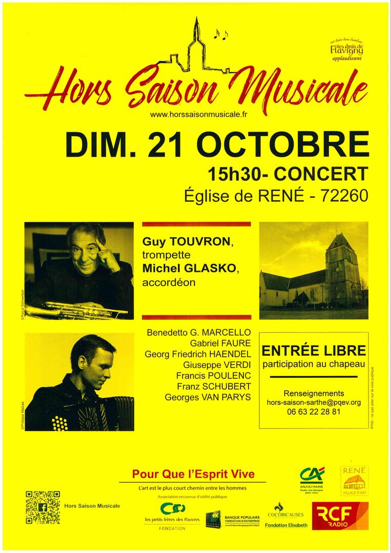 Concert Hors saison à René