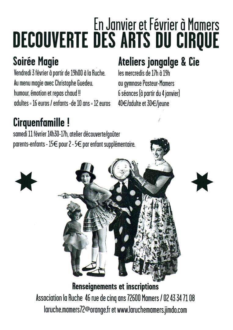 Découvertes art du cirque