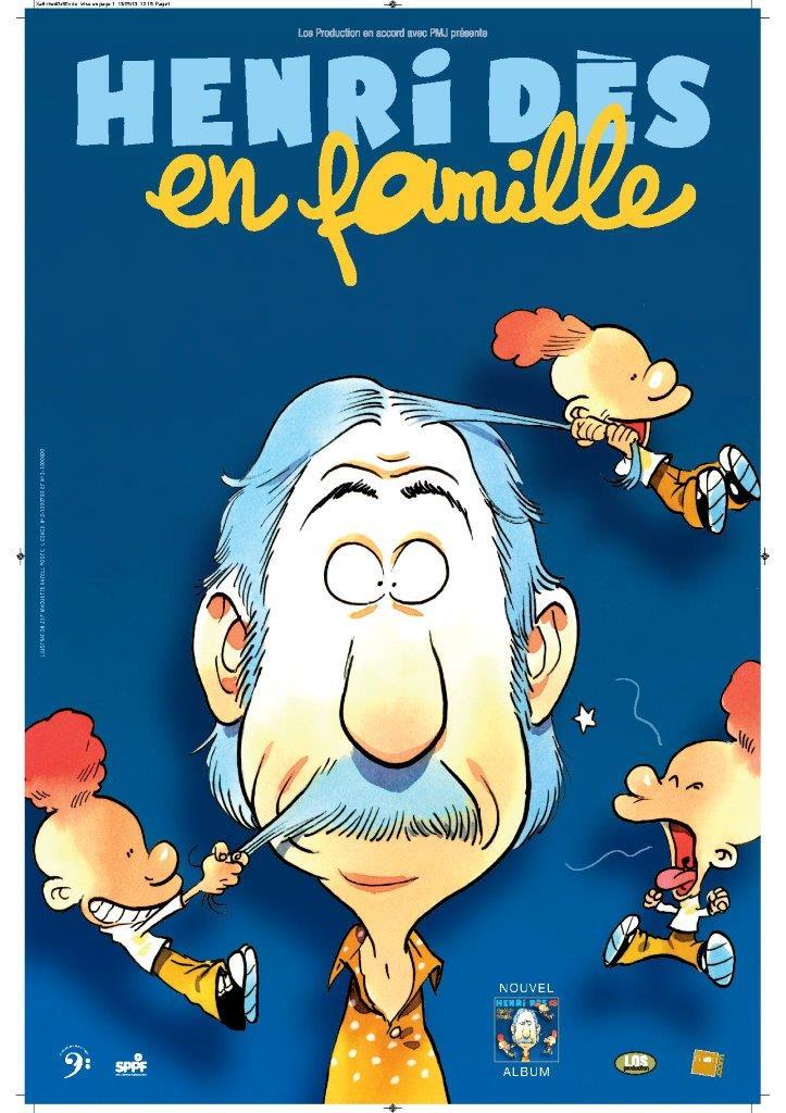 Henris Des affiche de la tournée