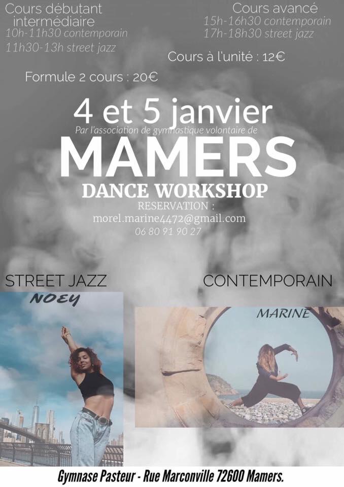 Stage danse Marine Morel