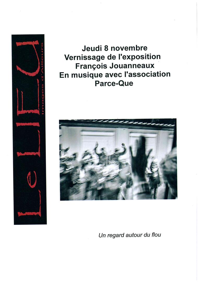 Vernissage de l'exposition de François Jouanneaux en musique avec l'association Parce-Que