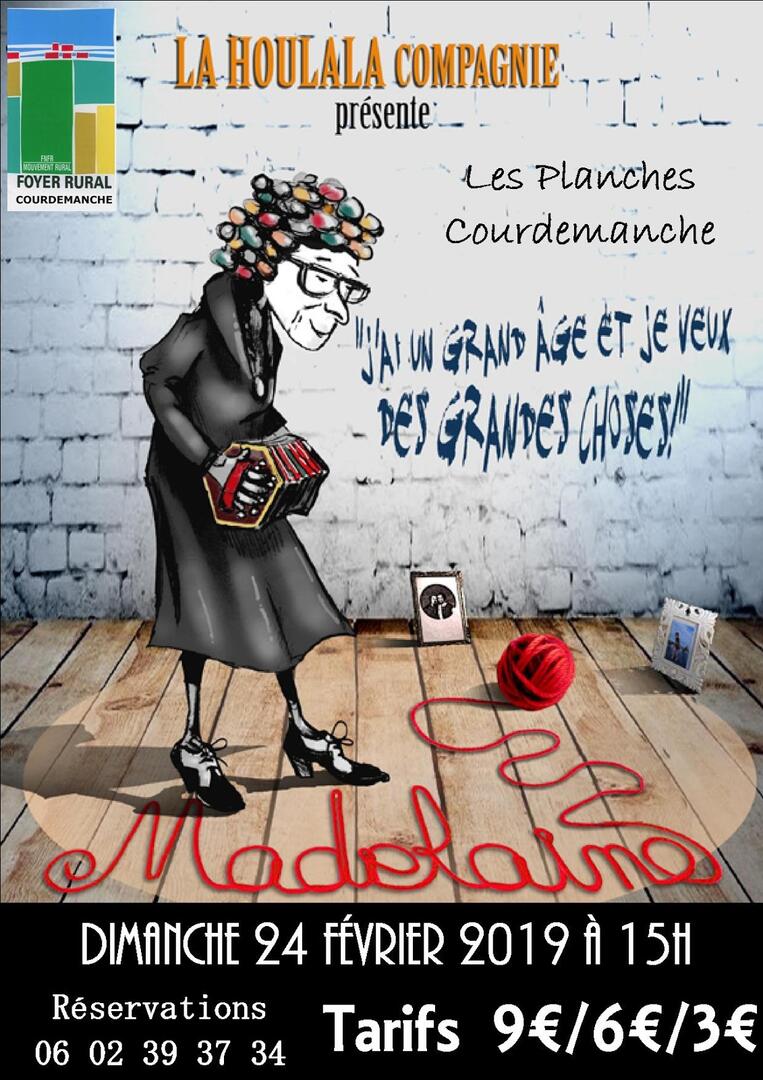 affiche madelaine