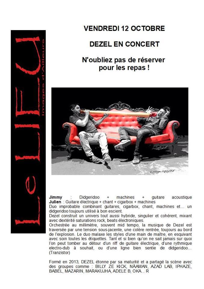 concert Dezel - le lieu