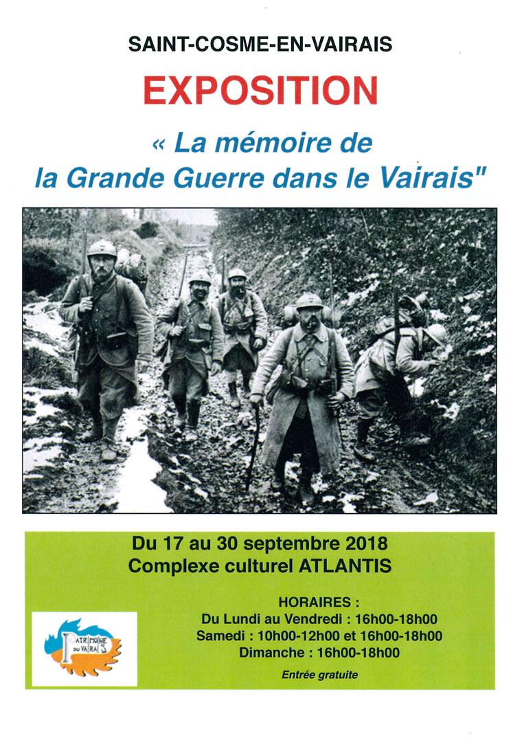 expo la grande guerre dans le Vairais