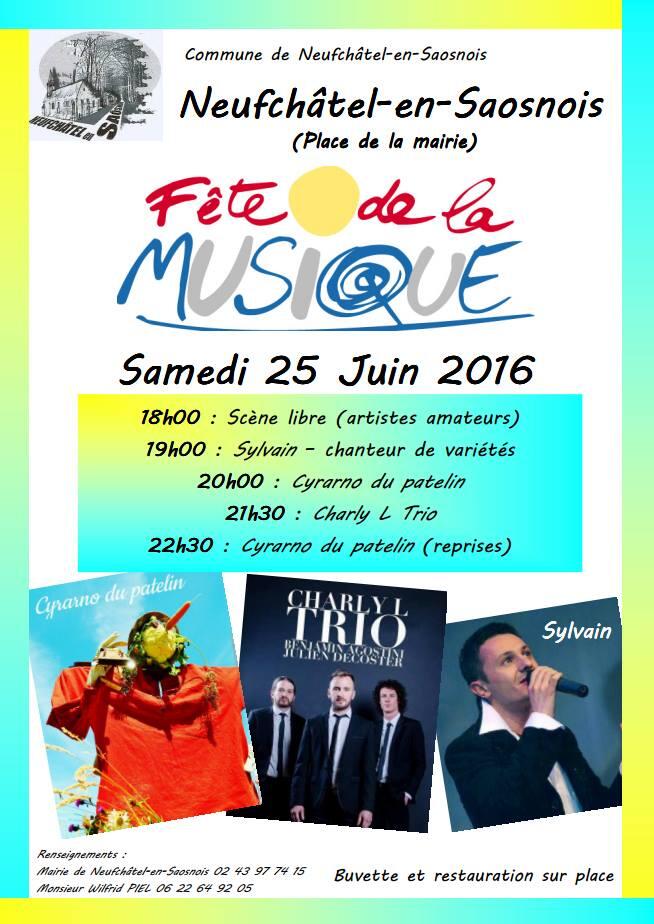 fête de la musique Neufchâtel en S