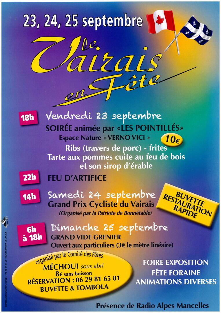 le vairais en fête