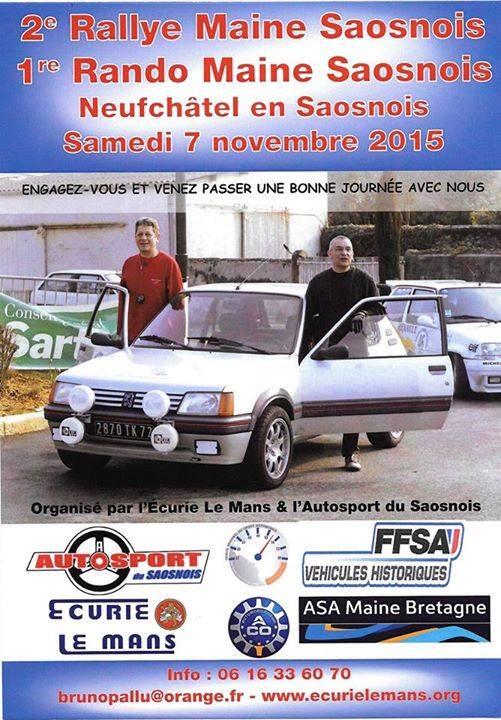 rallye maine saosnois