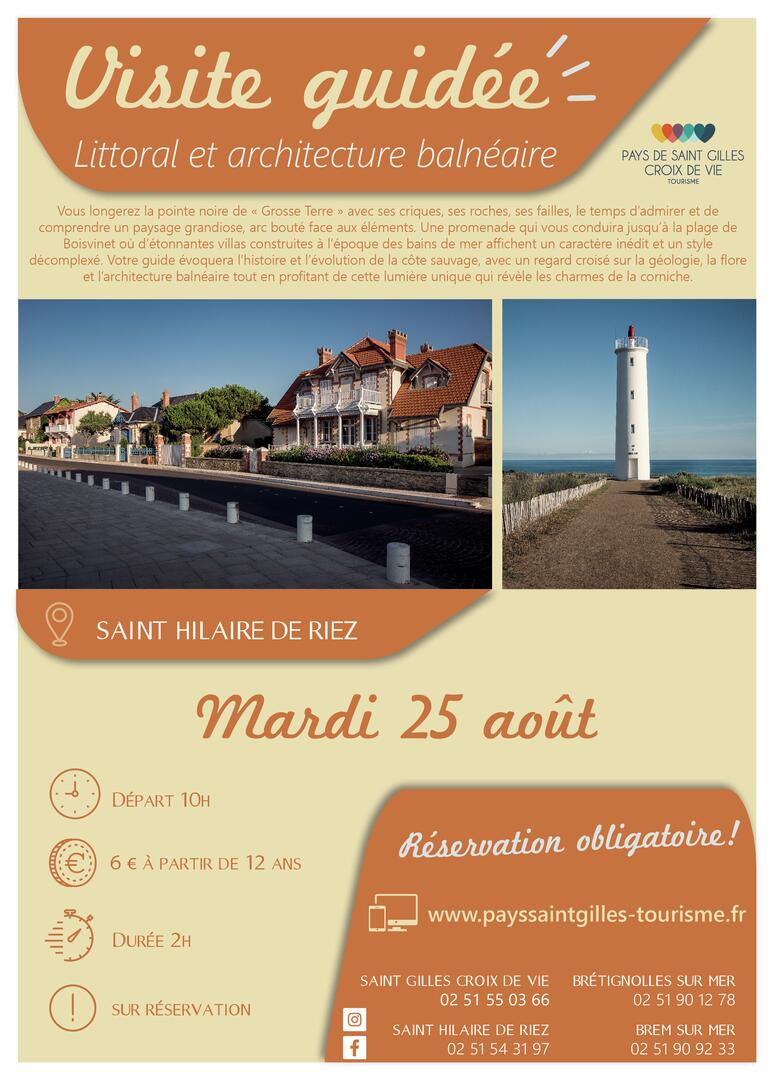 LITTORAL ET ARCHITECTURE_25 aout-ST HILAIRE DE RIEZ
