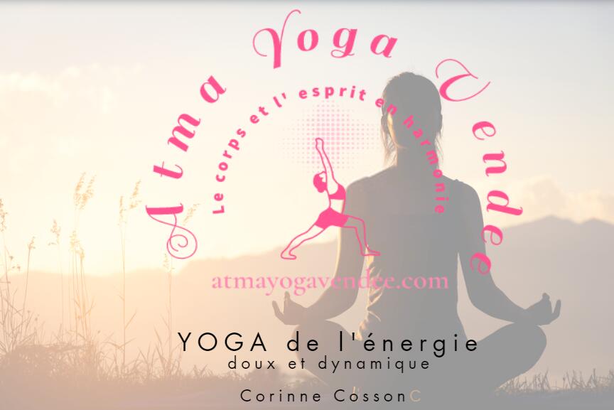 Logo et image atma yoga CCOSSON