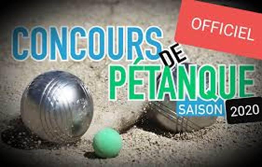 Concours officiel de pétanque