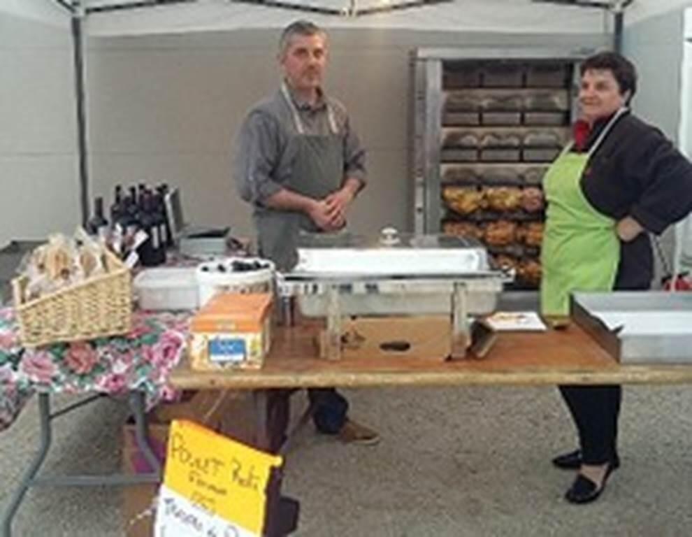 Marché gourmand à Piquecos