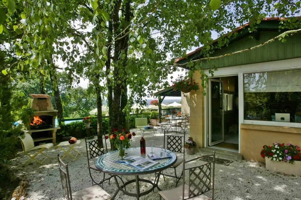 Espace détente du village