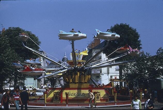 Human Fly, 1971. Photographie.