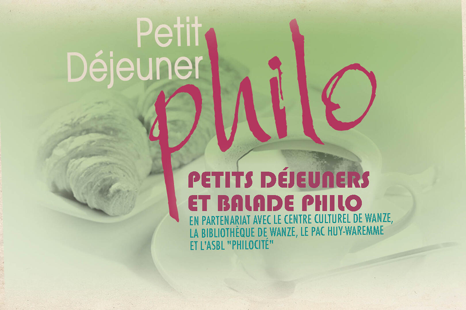 Petit Déjeuner Philo - Affiche