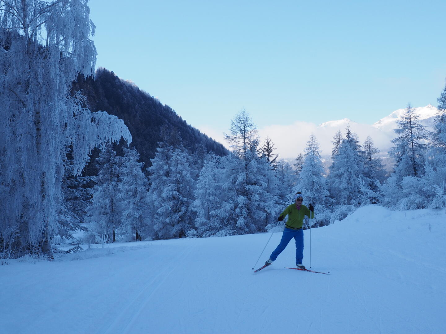 Ski de fond à la Base de loisirs