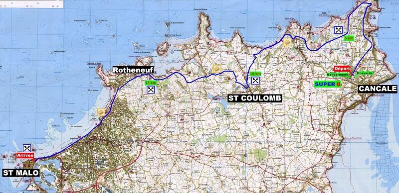 Parcours semi-marathon