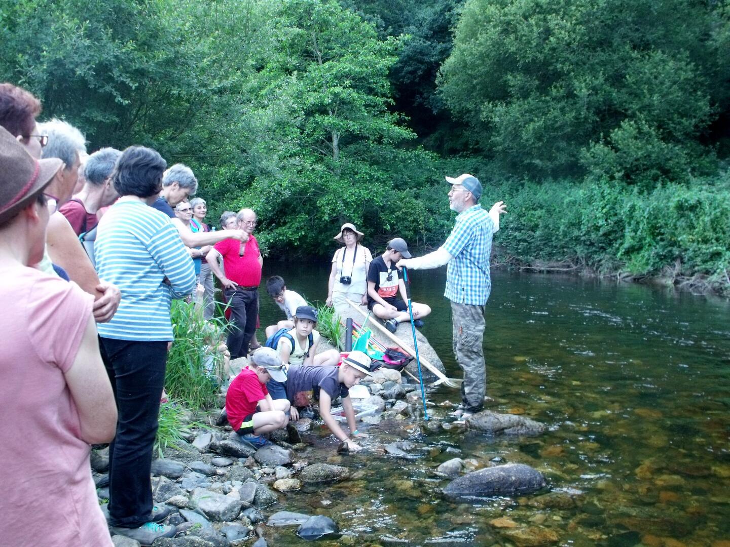 visite guidée pêche à Kernansquillec LEF2018