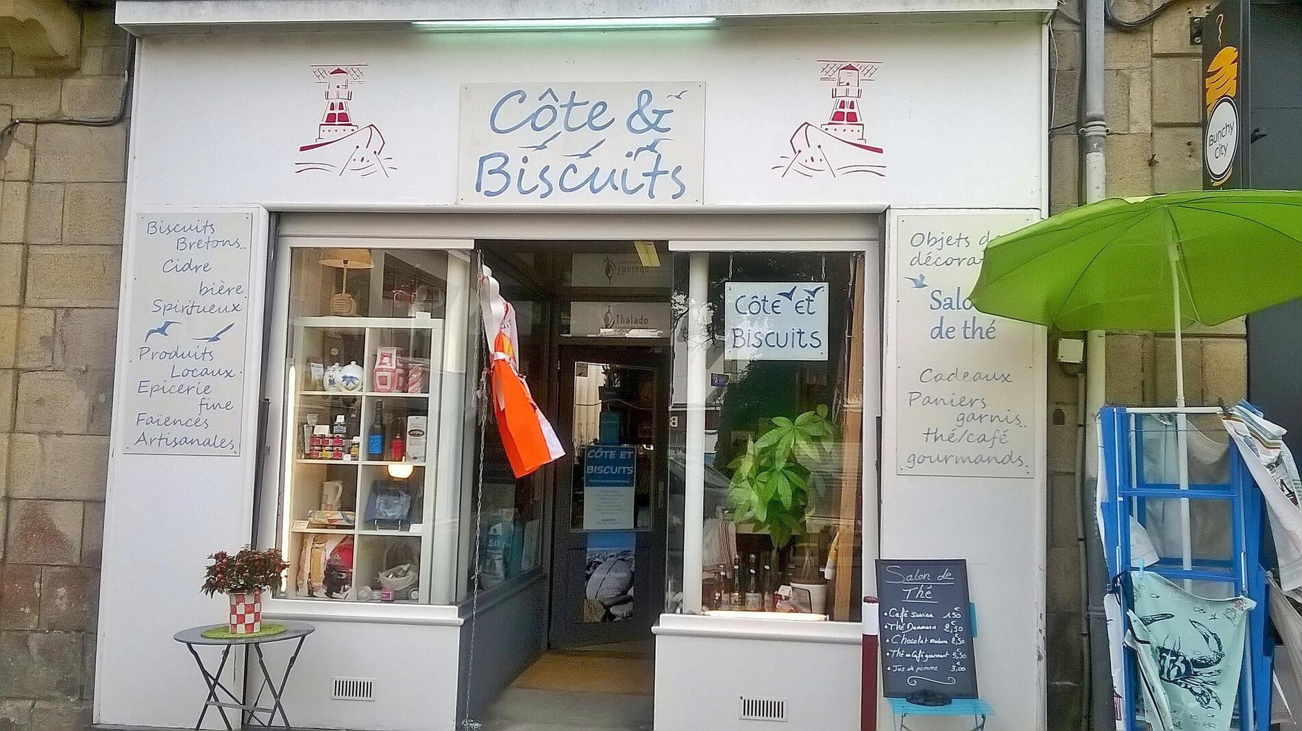 côte et biscuits