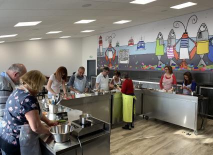 Atelier de cuisine à l'Hatelier - Haliotika - Guilvinec - Pays bigouden