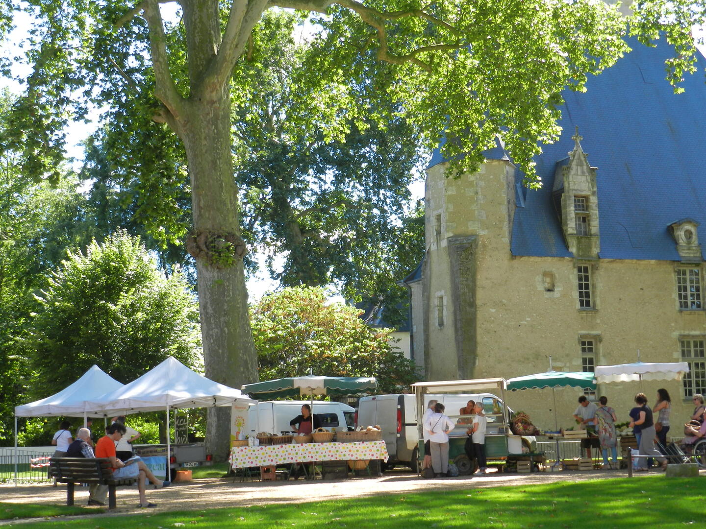 Marché bio Vendôme
