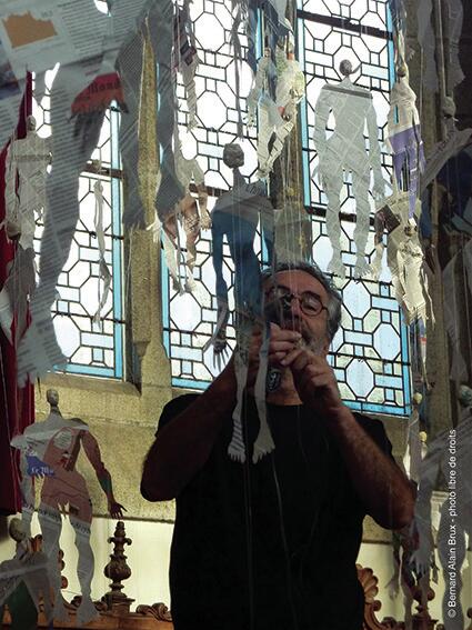 CdC 2020 Expo Plouzélambre Eglise Saint Sylvestre Bernard Alain Brux