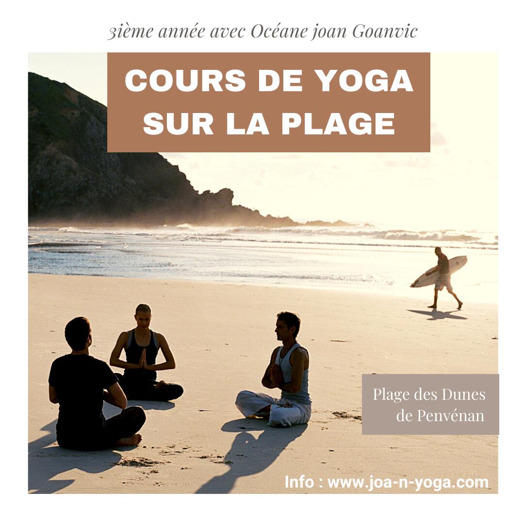 Plage Yoga Promo Instagram Publication