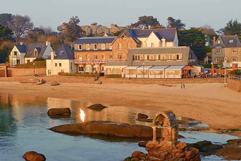 Hôtel Restaurant Saint-Guirec et de la Plage