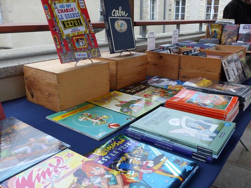 marché aux livres - ploermel - broceliande - bretagne