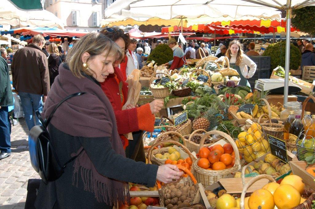 marché fruits et légumes