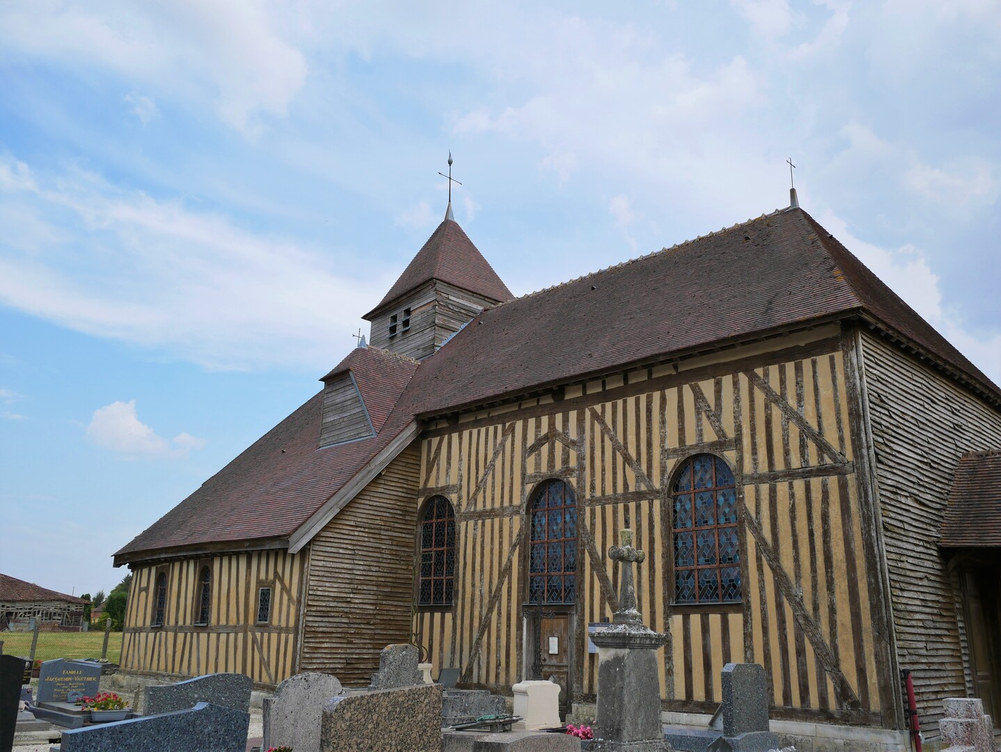 Eglise SaintLéger de SaintLégersousMargerie SaintLégersous
