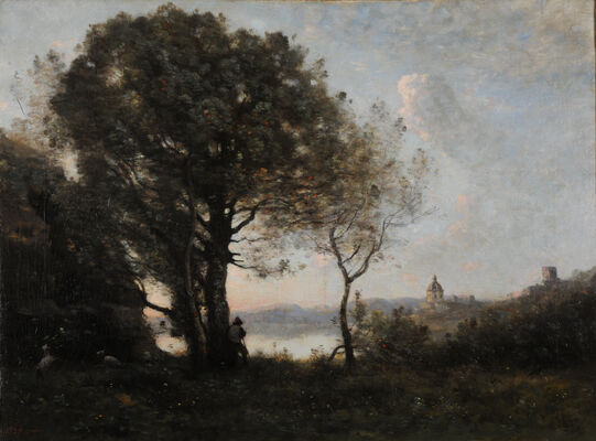 Jean-Baptiste Camille Corot (1796-1875), Souvenir du lac d’Albano © MBA Reims 2016, Photo Christian Devleeschauwer.jpg
