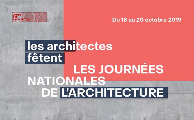 Les journées nationales de l'architecture
