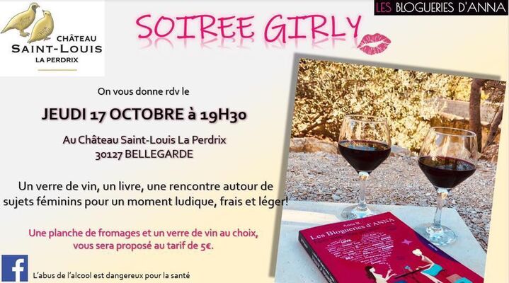 Affiche Soirée Girly au Château St Louis La Perdrix le 17 octobre.jpg