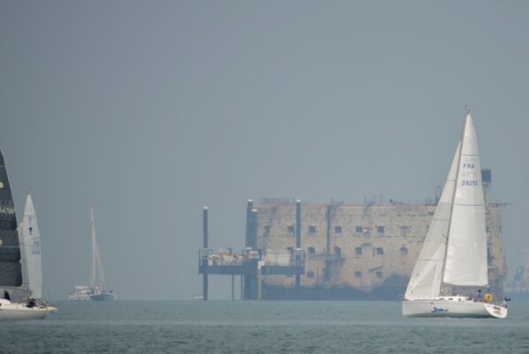 Voguer près du fort Boyard