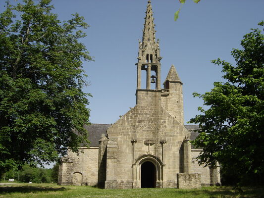 Chapelle St Nicolas - Priziac - Pays roi Morvan - Morbihan Bretagne sud.JPG