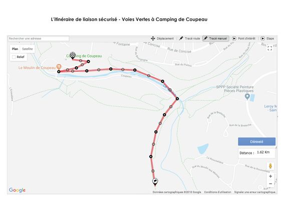 itinéraire cyclable de liaison sécurisé -voies vertes - camping de coupeau .jpg