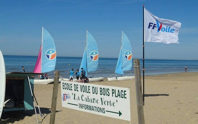 Ecole De Voile Du Bois Plage La Cabane Verte Supervision