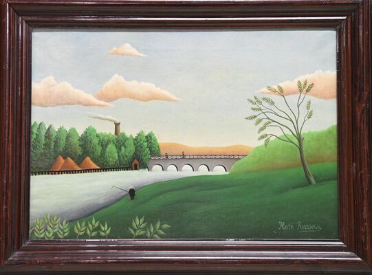 ROUSSEAU Henri, dit le DOUANIER_Paysage avec pêcheur.jpg