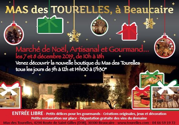 Marché de Noël Mas des Tourelles les 7 et 8 décembre.JPG