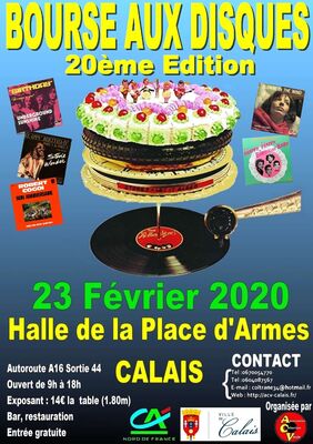 Bourse aux disques La Halle Calais 23 février 2020.jpg