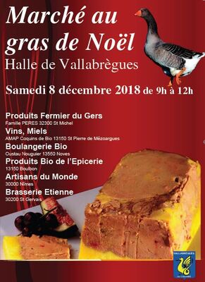 Affiche Marché au gras à Vallabrègues.JPG