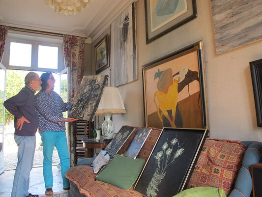 DOUVES artistes galerie c A Vildard int 1.JPG
