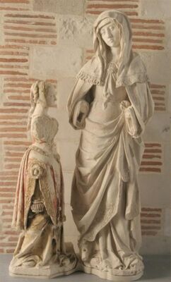l’Education de la Vierge, anonyme troyen, 16ème siècle pour Vauluisant sit.jpg