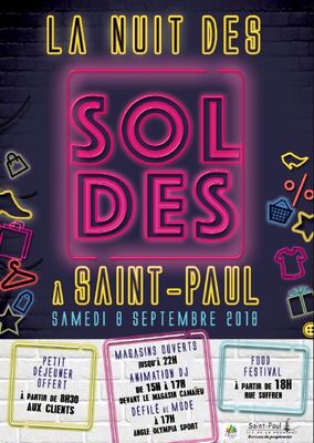 la nuit des soldes à saint paul.JPG