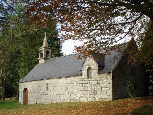 Chapelle St Georges - Meslan - Pays roi Morvan - Morbihan Bretagne sud - CP OTPRM (14).JPG