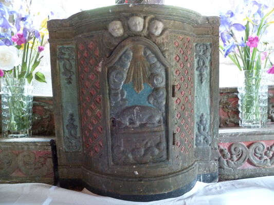 intérieur - chapelle St Symphorien - Bever - Gourin - ©OTPRM (10).JPG