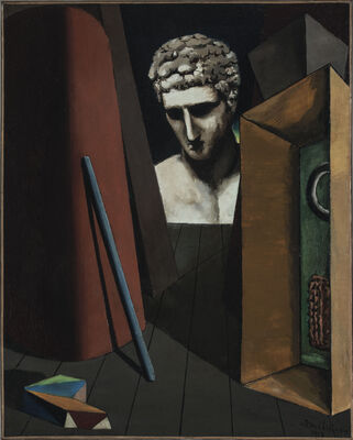 Giorgio de Chirico, M+®lancolie herm+®tique, 1919.jpg