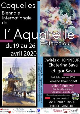 biénnale internationale de l'aquarelle Coquelles Pont du Leu 19 au 26 avril 2020.jpg