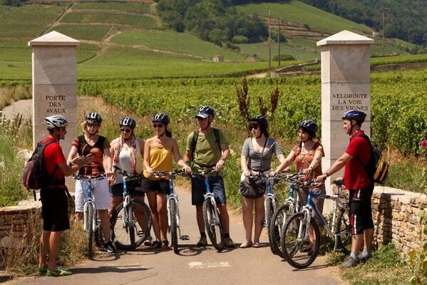 départ de la Voie des Vignes©J Piffaut
