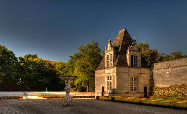 Parc Château de Villesavin à Tour en Sologne dans le Val de Loire
